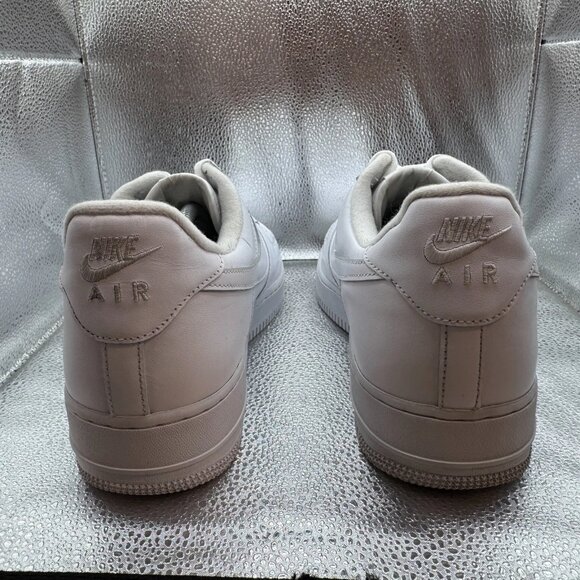 Size 12 Nike Air Force 1 Low Supreme Mens‎ White Athletic Sneaker CU9225-100 main image 8